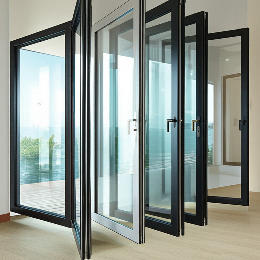 Customization Options for Frameless Folding Doors